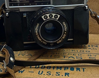 Sohol フィルムカメラ INDUSTAR-70 ビンテージフィルム写真カメラ Sokol オートマチックレンズ Industar