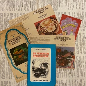 Kochbücher in der Russischen Küche Rezepte 90er Jahre