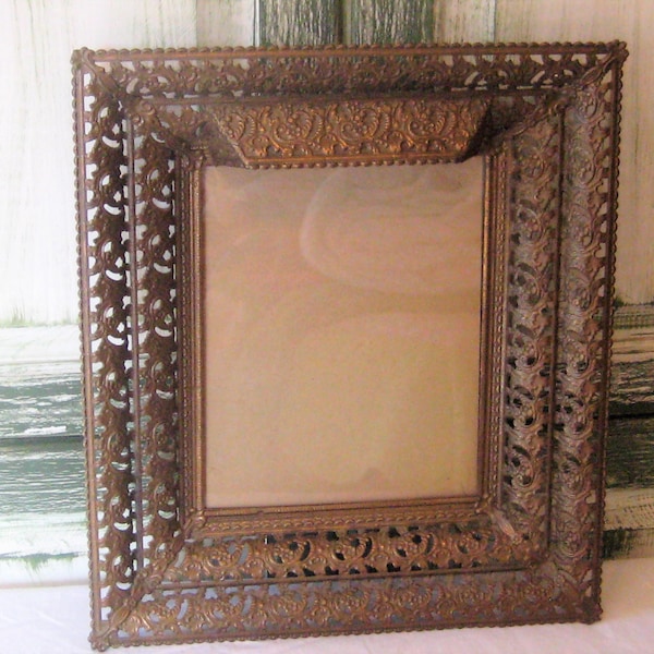 Antique Tin Picture Etsy