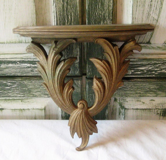 Wood sconce shelf deals