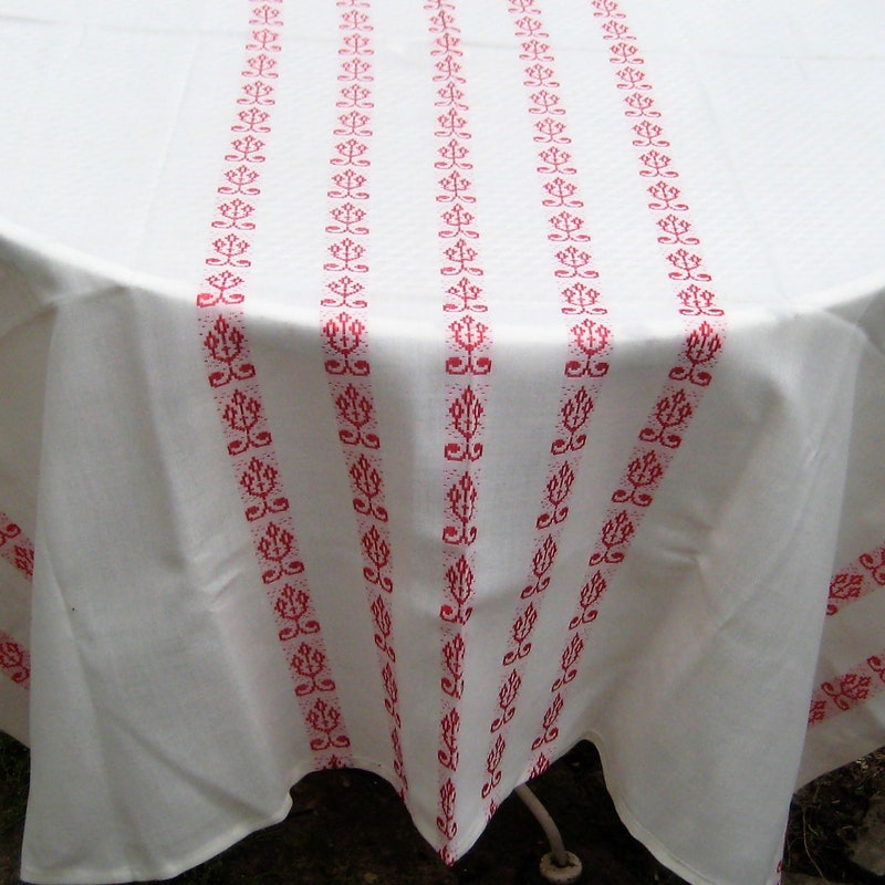Rectangular Tablecloth with Prints
