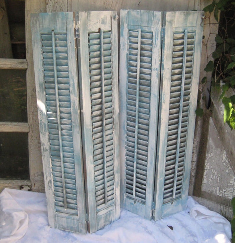 Vintage Wood Shutters - Thumbnail 3