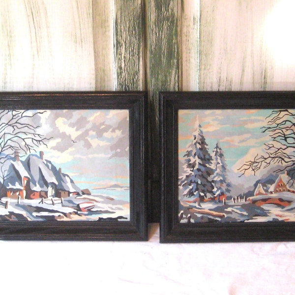 Paint by Numbers Vintage Etsy