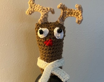 Reindeer Booze Bottle Topper