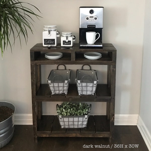 Coffee Station Furniture Etsy