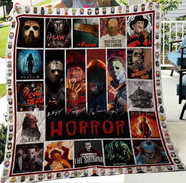 Horror Movie Killer Horror Movie Blanket Michael Myers image 0