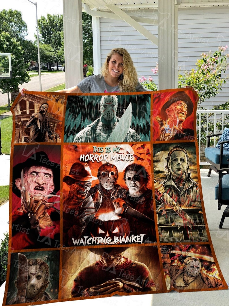 Horror Movie Killer Horror Movie Quilt Michael Myers image 0