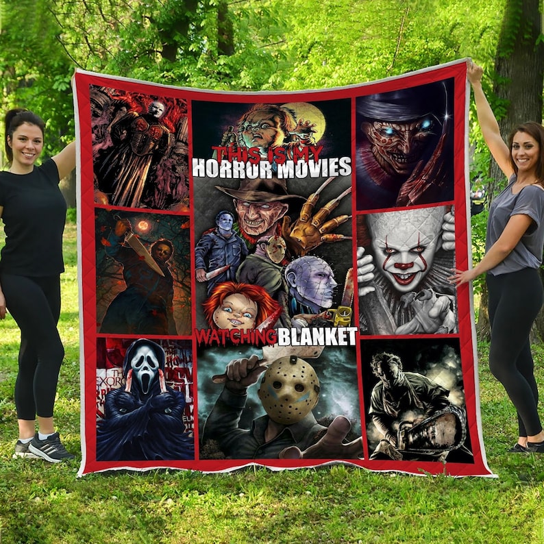 Horror Blanket This Is My Horror Movie Watching Blanket image 0