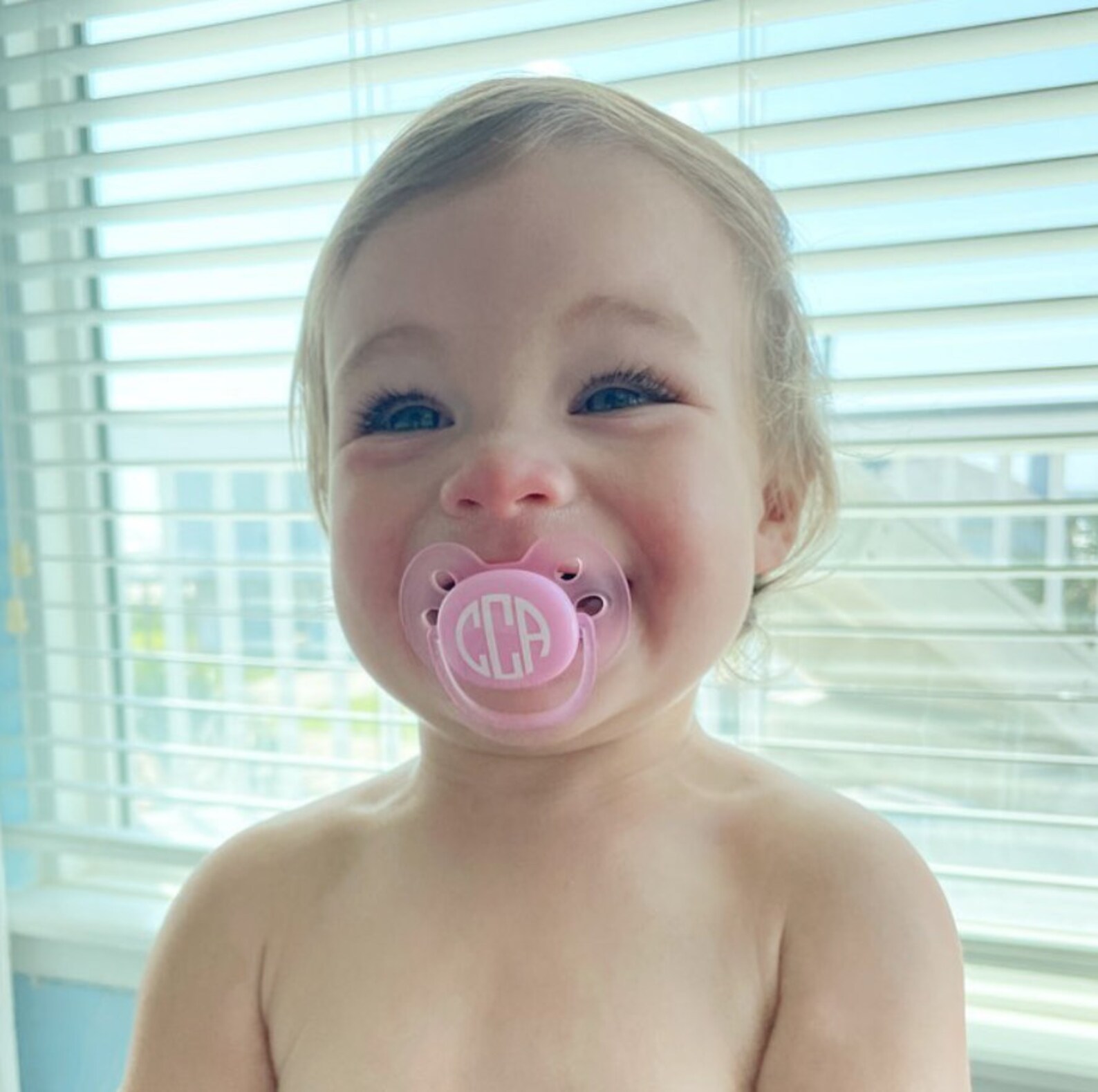 Monogrammed Pacifiers 2 Pack Custom Pacifiers For Baby Etsy