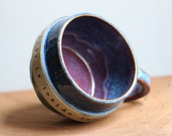 Handmade coffee mug "The entire universe is inside you"