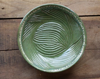 Decorative and functional bowl. In every walk with nature one receives far more than he seeks. - John Muir