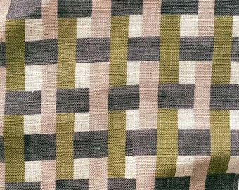 Anni Check Pillow Cover in Juniper