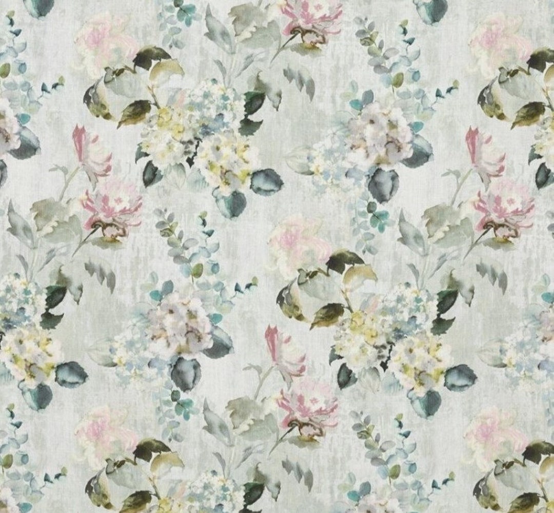 Painterly Floral Single-sided Pillow Cover - Etsy