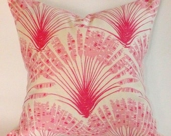 Brisa PIllow Cover in Hot Pink