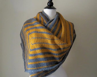 Diffraction - Rectangular Knitted Shawl Pattern .pdf