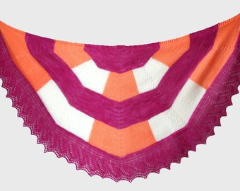 Merge - Semi Circular Knitted Shawl Pattern .pdf