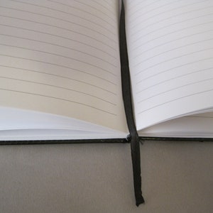 Lot of 2 Blank Journals, black with lined pages Diary, Notebook image 7