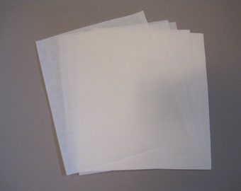 Onionskin Paper 7" x 8-1/2" -- 30 sheets,  vintage