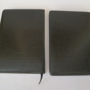 Lot of 2 Blank Journals, black with lined pages Diary, Notebook image 6
