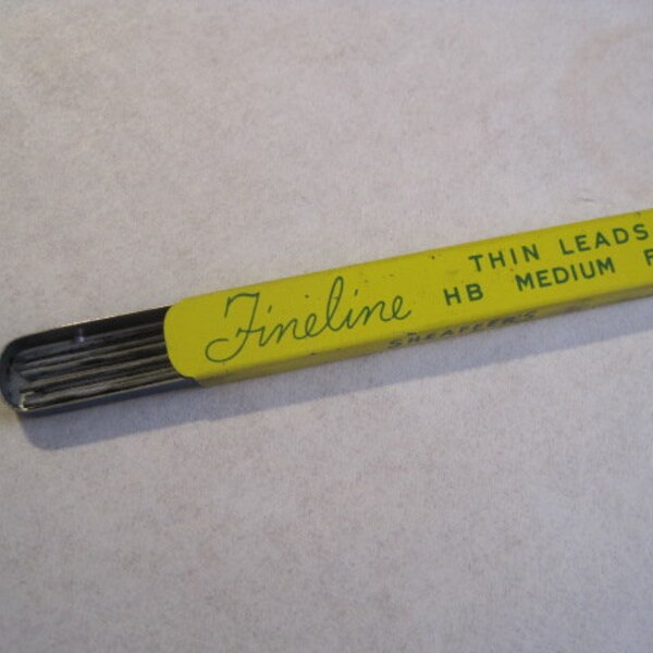 Sheaffer Fineline Thin Lead -  .9 mm Mechanical Pencil Lead - HB - Medium - F15