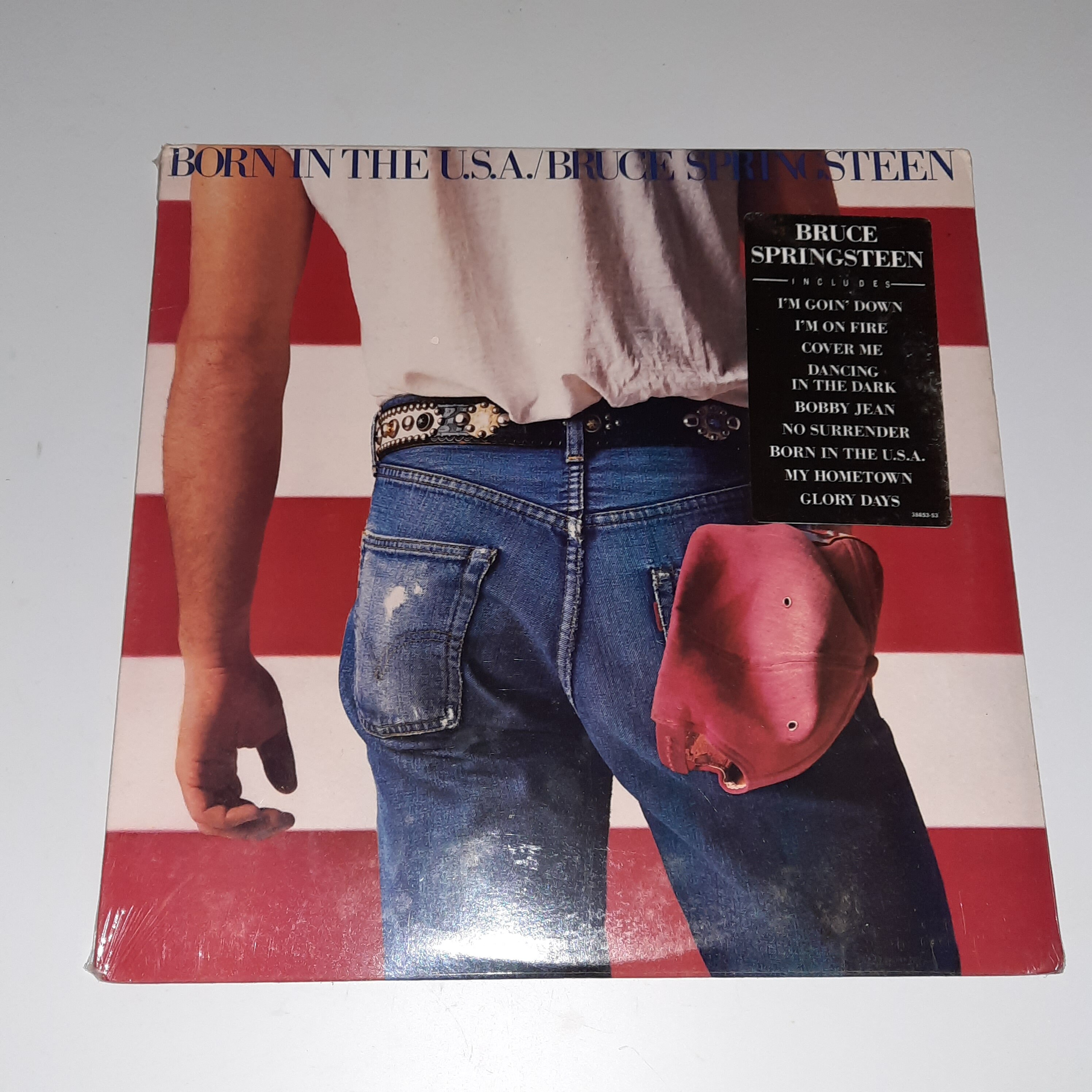 boks margen Så mange SEALED Bruce Springsteen Born in the USA Vinyl Hype Sticker - Etsy Finland