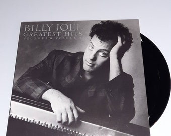 Billy Joel Greatest Hits vinyl Volume 1 and 2 Piano Man Movin Out Big Shot 2 lps classic rock GHS album record 70s best of gatefold