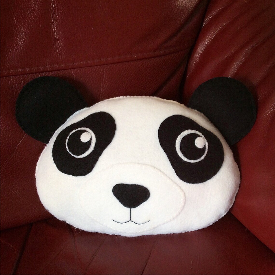 Panda Pillow PDF Sewing Pattern Instant Download Easy to Etsy