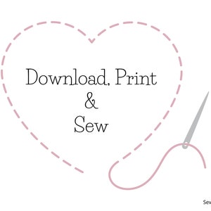 Elephant PDF Sewing Pattern Feltie Instant Download Easy to Sew image 10