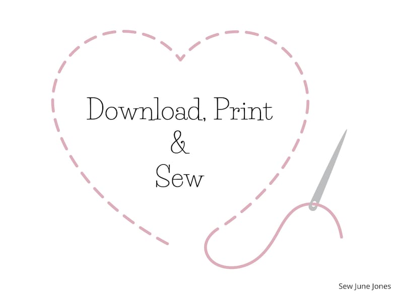 Elephant PDF Sewing Pattern Feltie Instant Download Easy to Sew image 10