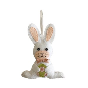 Easter Bunny Ornament PDF Sewing Pattern Instant Download Easy to Sew image 8