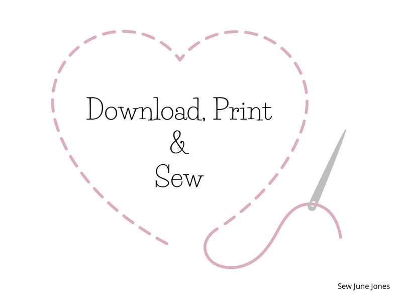Download, print and sew.