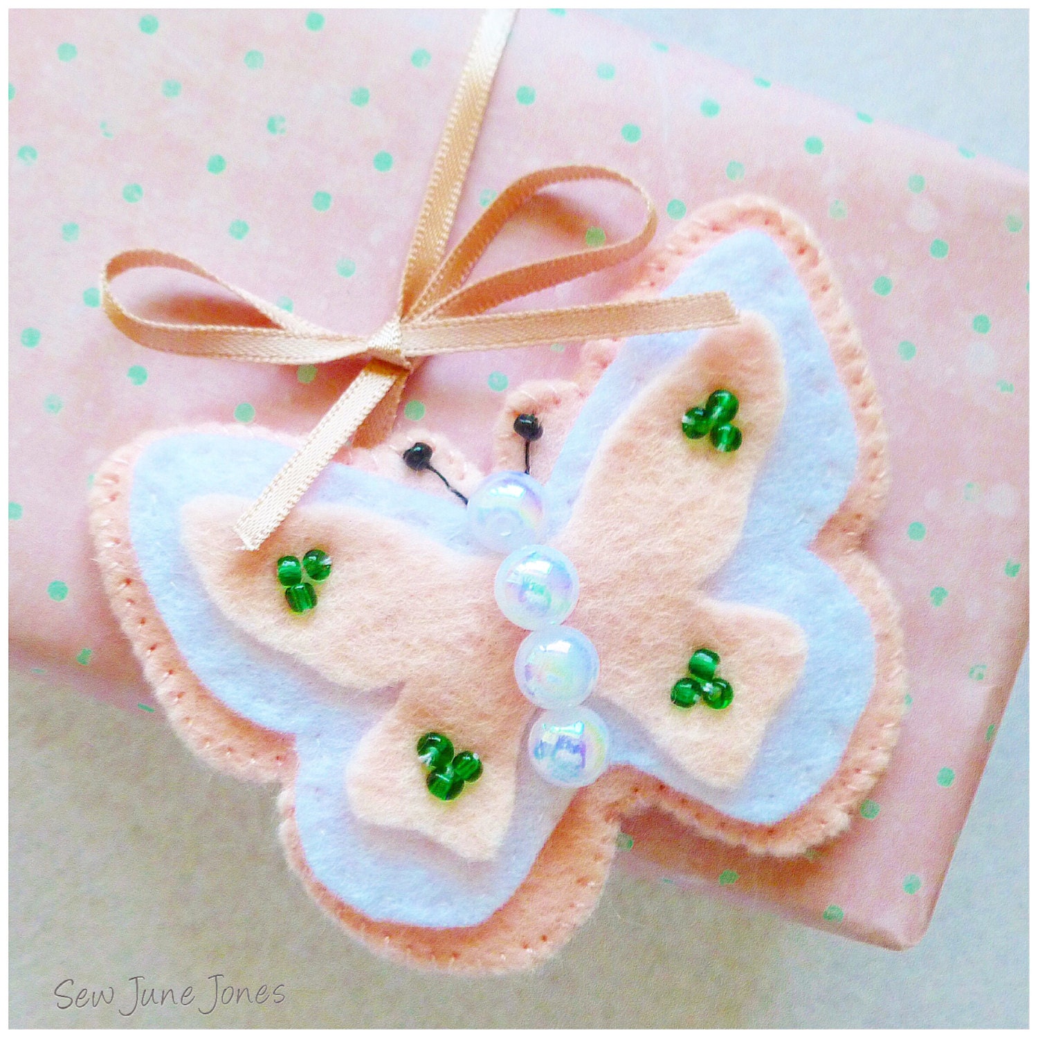 Felt Butterfly PDF Sewing Pattern Instant Download Easy to | Etsy