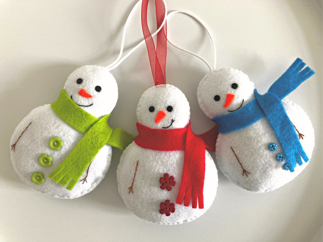 Snowman PDF Sewing Pattern- Instant Download - Easy to Sew - Etsy