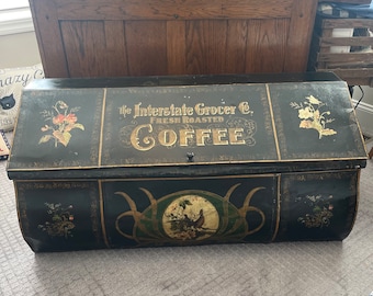 1915 Rare Coffee Tin General Store