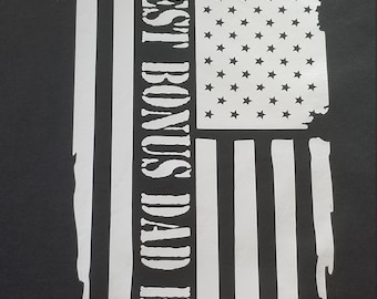 Beste Bonus Papa Flagge Shirt