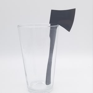 Axe drink stirrer