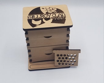 Kit modelo mini colmena de abejas
