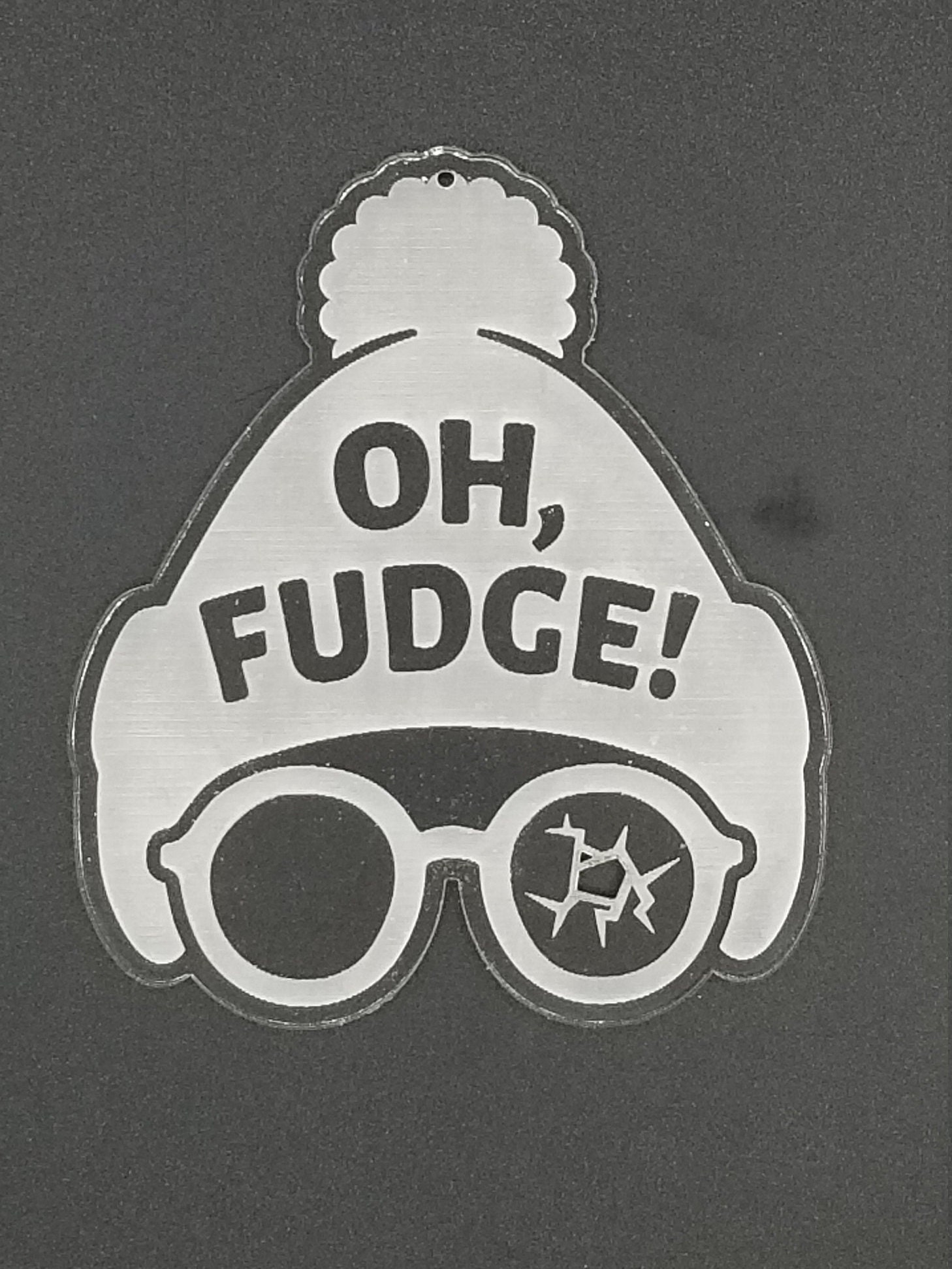 Oh Fudge Christmas Story Acrylic Ornament  Etsy UK