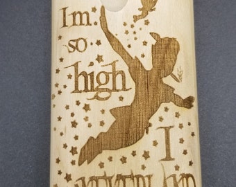 I'm so high I Neverland pan and tink walnut dugout one hitter