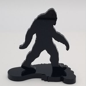 Sasquatch bigfoot standing desk sign