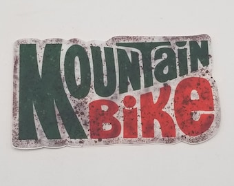 Mountain bike sticker