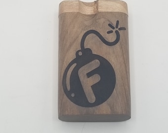 F bomb wood dugout one hitter