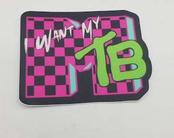 I want my Mountain bike sticker