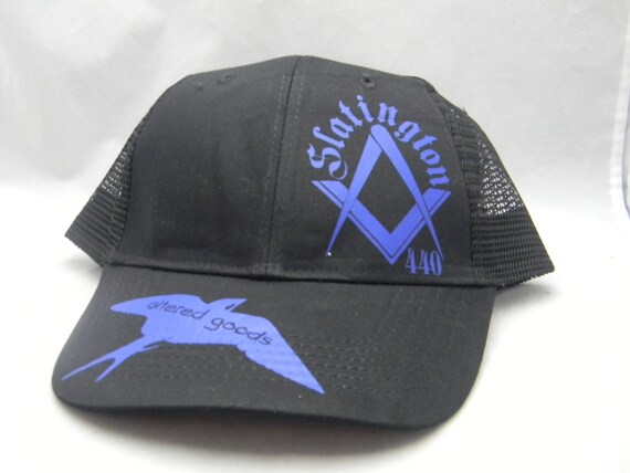 Masonic Square and Compass Trucker Hat 