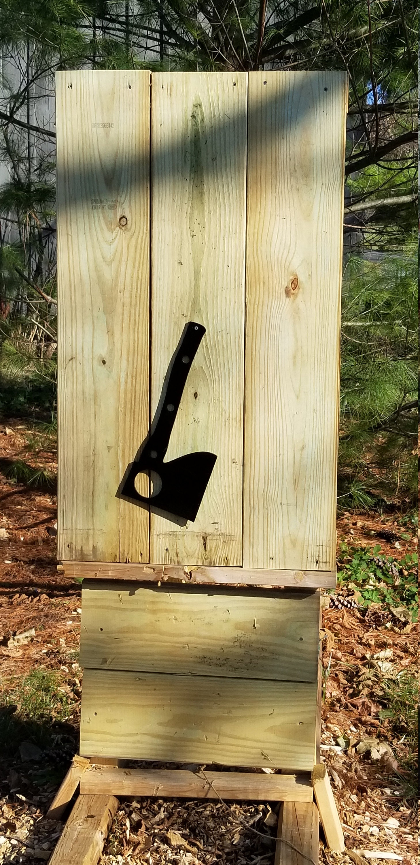 Axe Throwing Target Stencil Stencil Only No Wood Etsy India