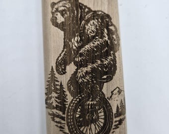 Unicycle bear walnut dugout one hitter