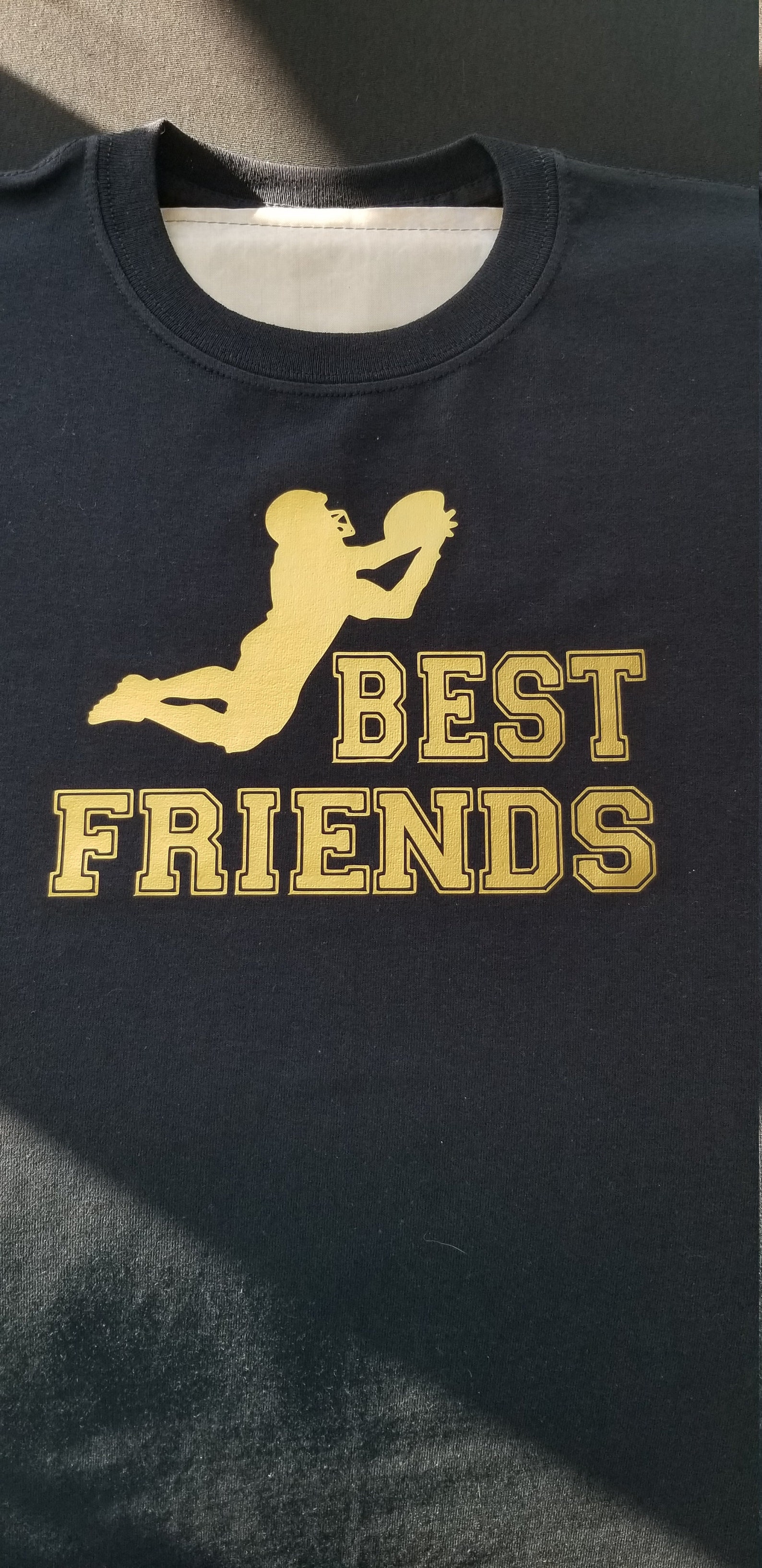 Best friend football shirt set Etsy