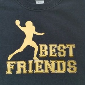 Best friend football shirt set