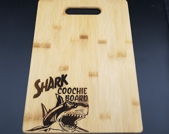 Tabla de bambú Shark coochie