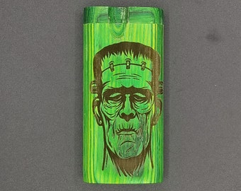 Frankenstein monster green wood dugout one hitter